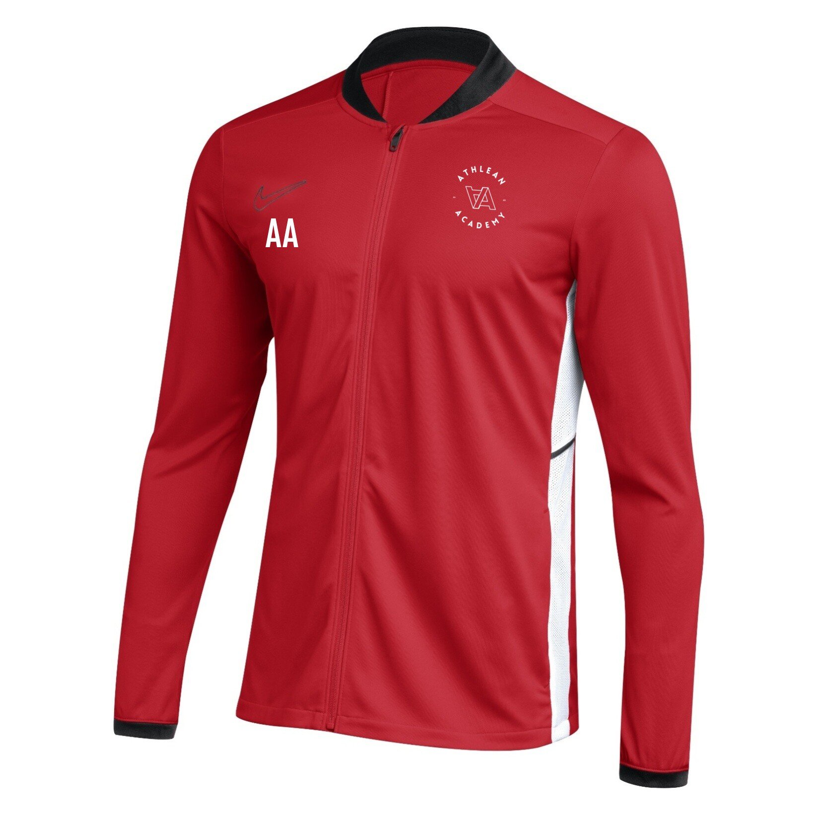 Nike Dri-FIT Academy 25 Knit Track Jacket - University Red/Gym Red/White