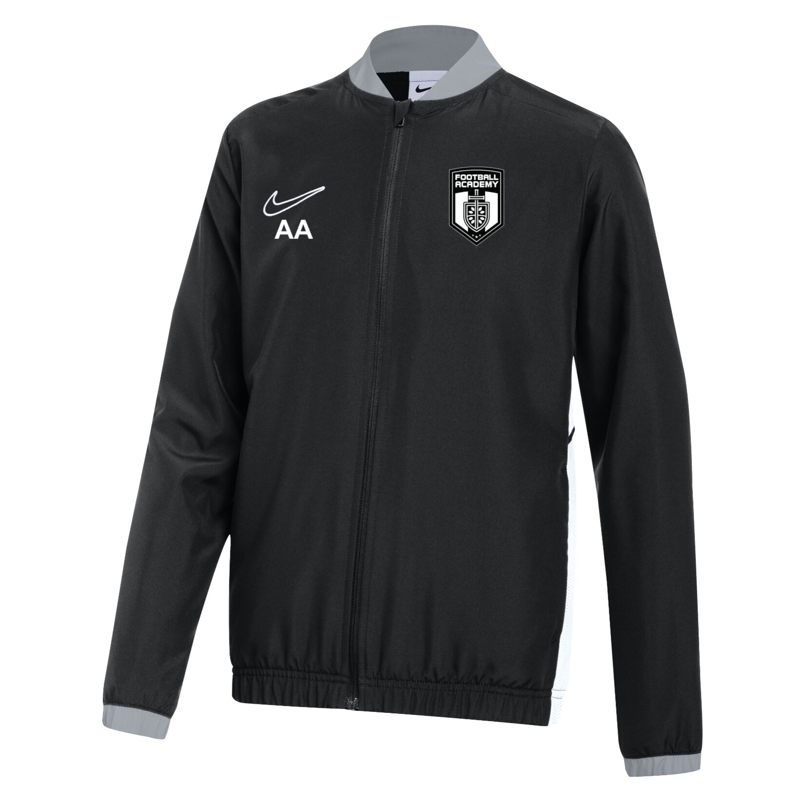 Nike Dri-FIT Academy 25 Woven Track Jacket - Black/White/White