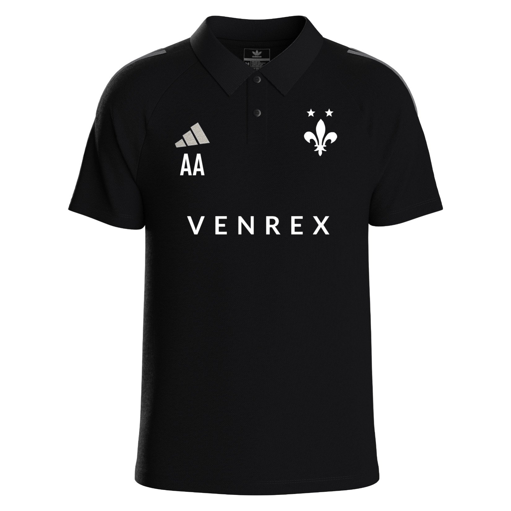 adidas Tiro 24 Competition Polo Shirt - Black/team dark grey/white