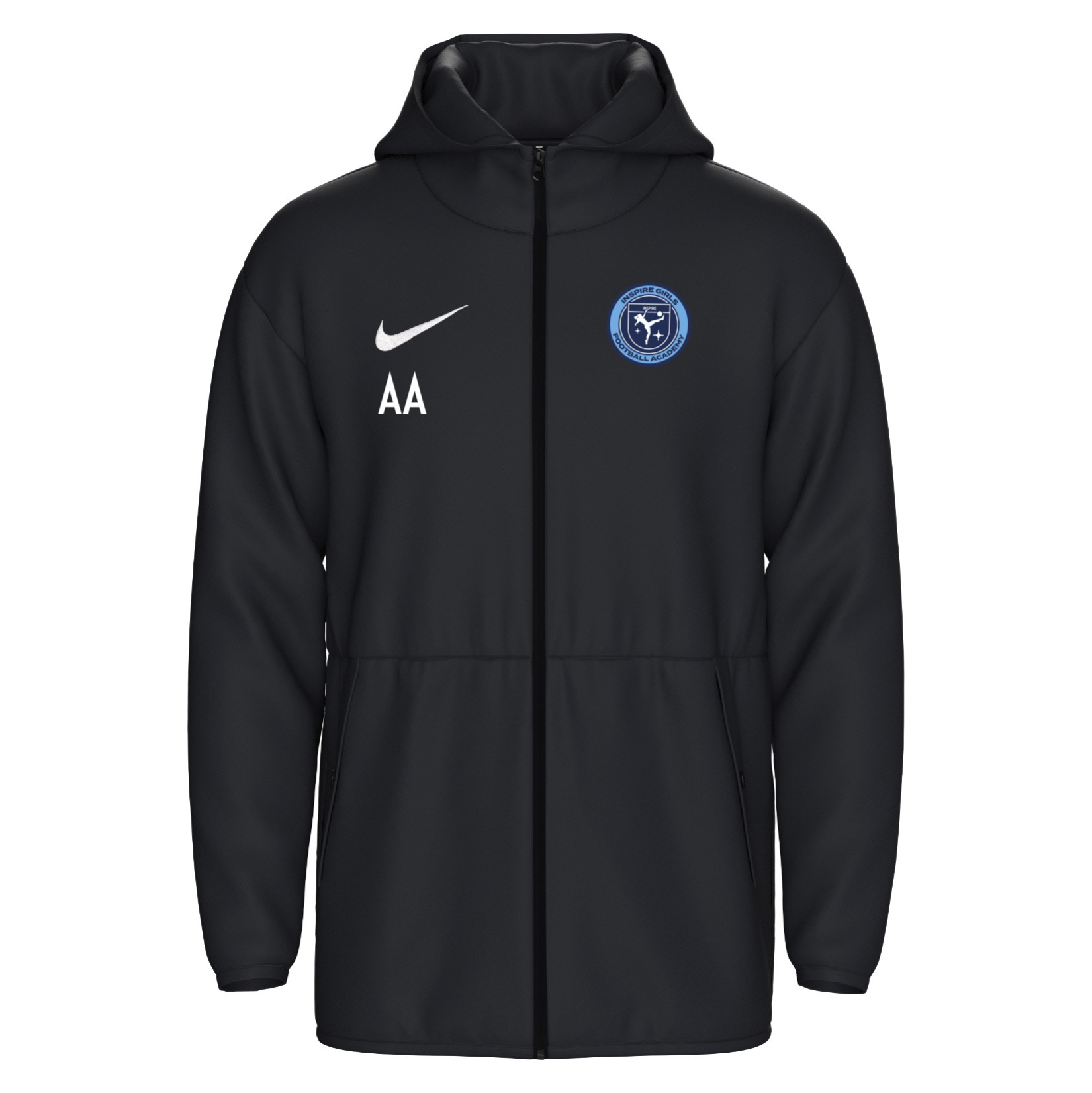 Nike Therma Repel Mens Park Jacket - Black/White
