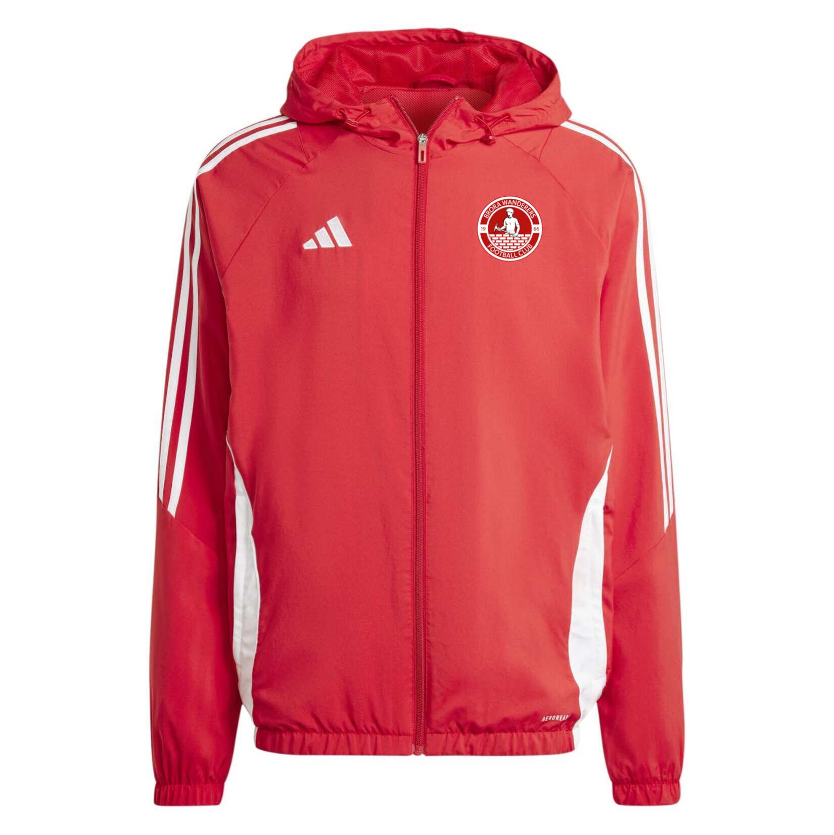 adidas Tiro 24 Windbreaker - team power red/white