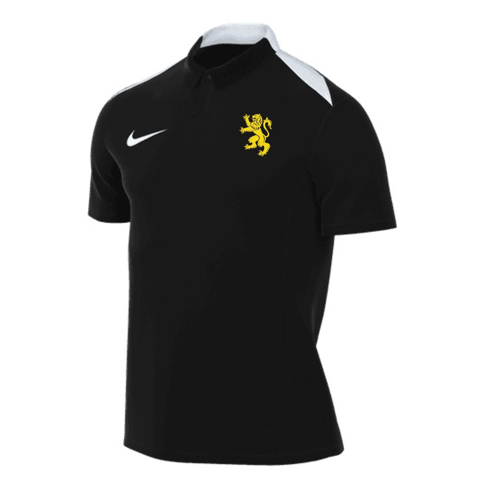 Nike Academy Pro 24 Polo - Black/Black/White/White