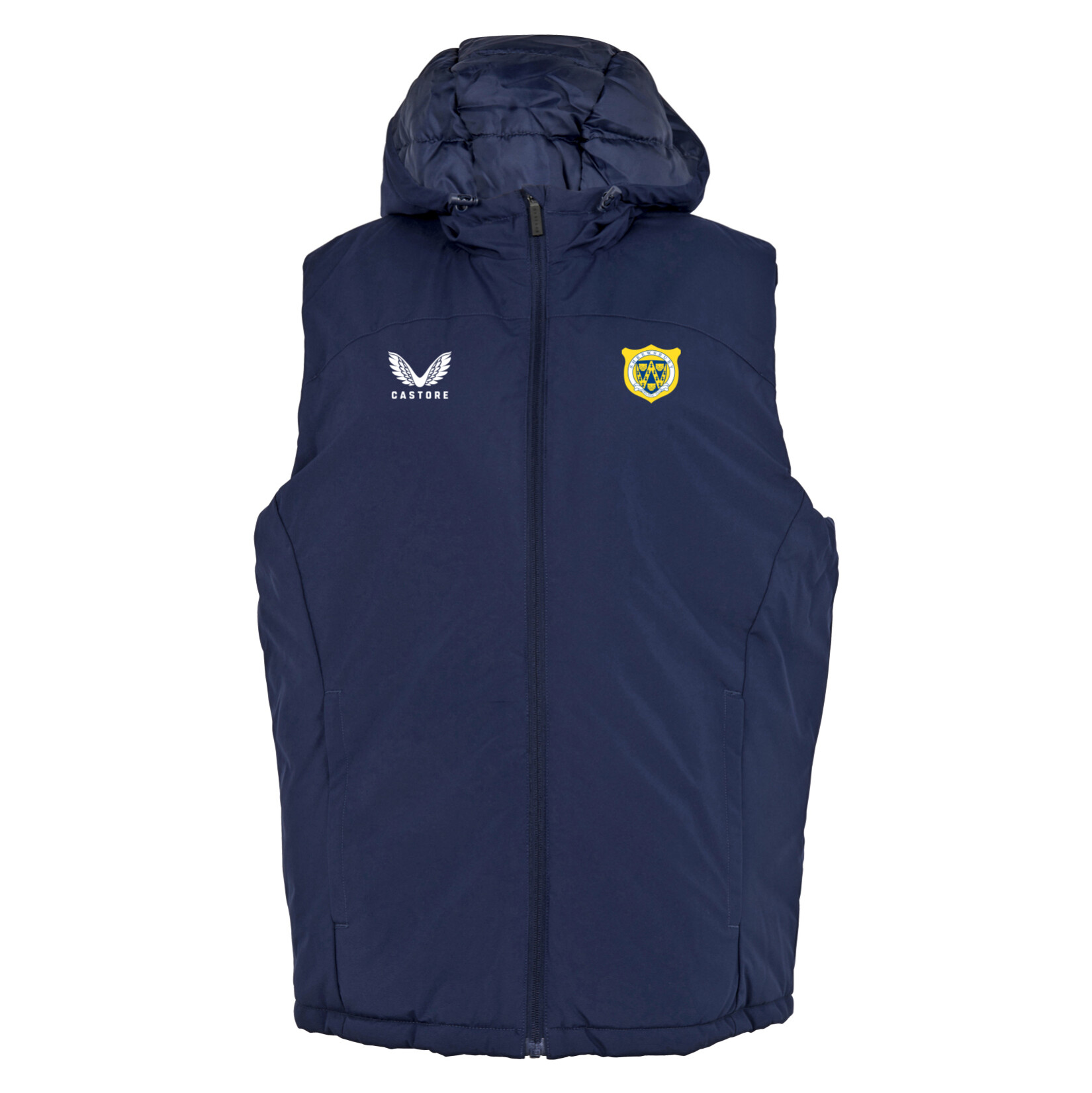 Castore Padded Gilet With Hood 22 - Navy