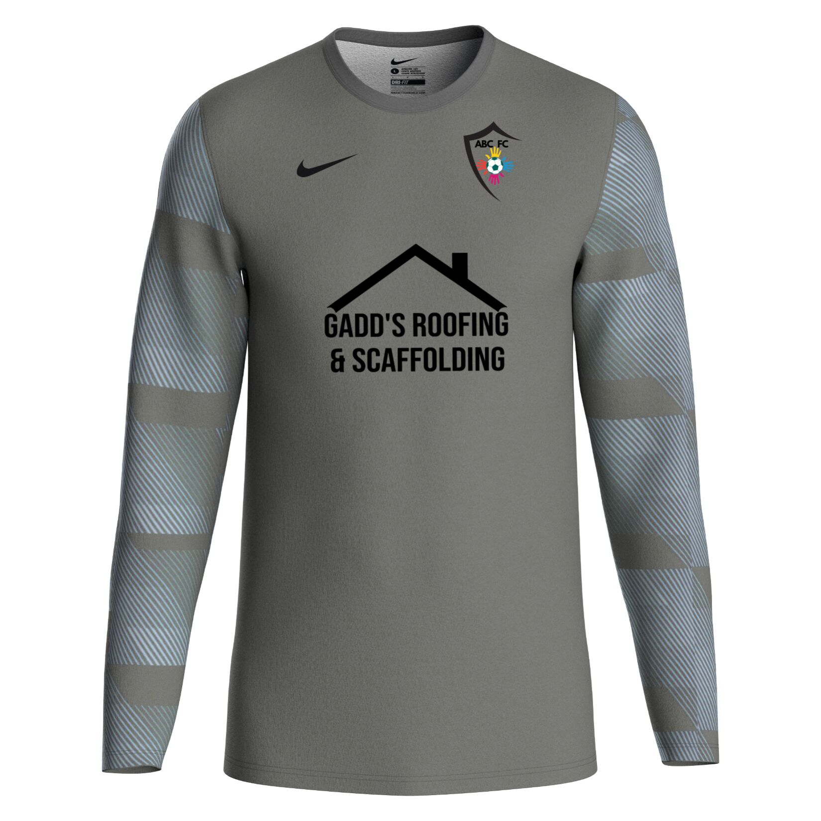 Nike Park IV Goalkeeper Dri-FIT Jersey - Pewter Grey/White/Black