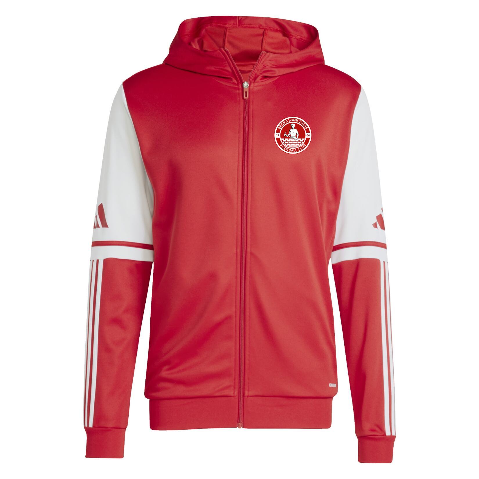 adidas Squadra 25 Hoodie - Team Power Red/White