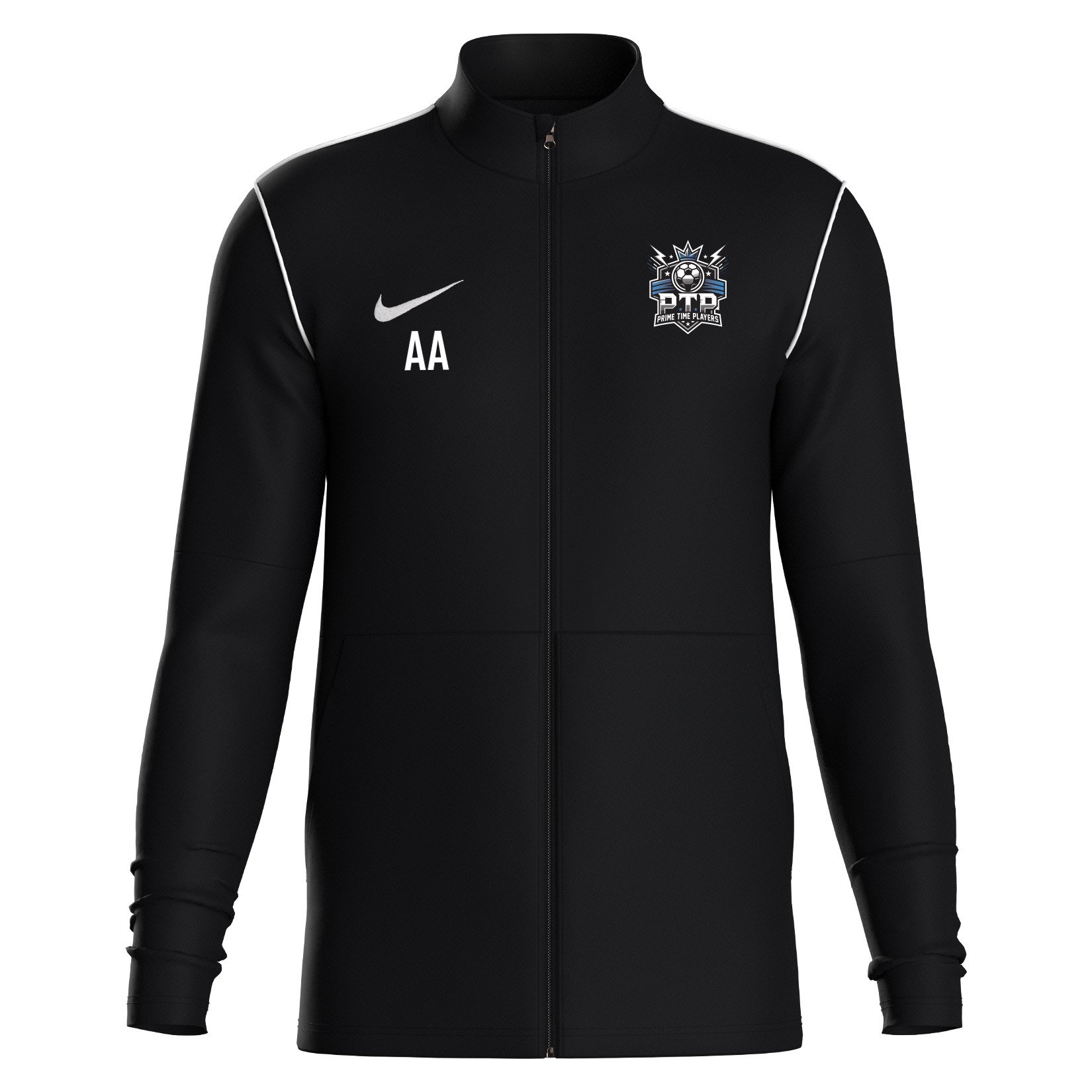 Nike Dri-FIT Park 20 Knitted Track Jacket - Black/White/White