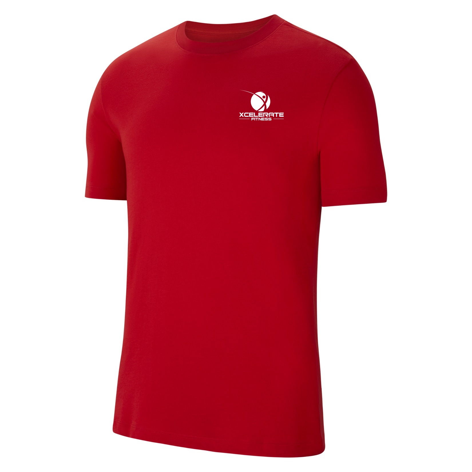 Nike Team Club 20 Cotton T-Shirt (M) - University Red/White