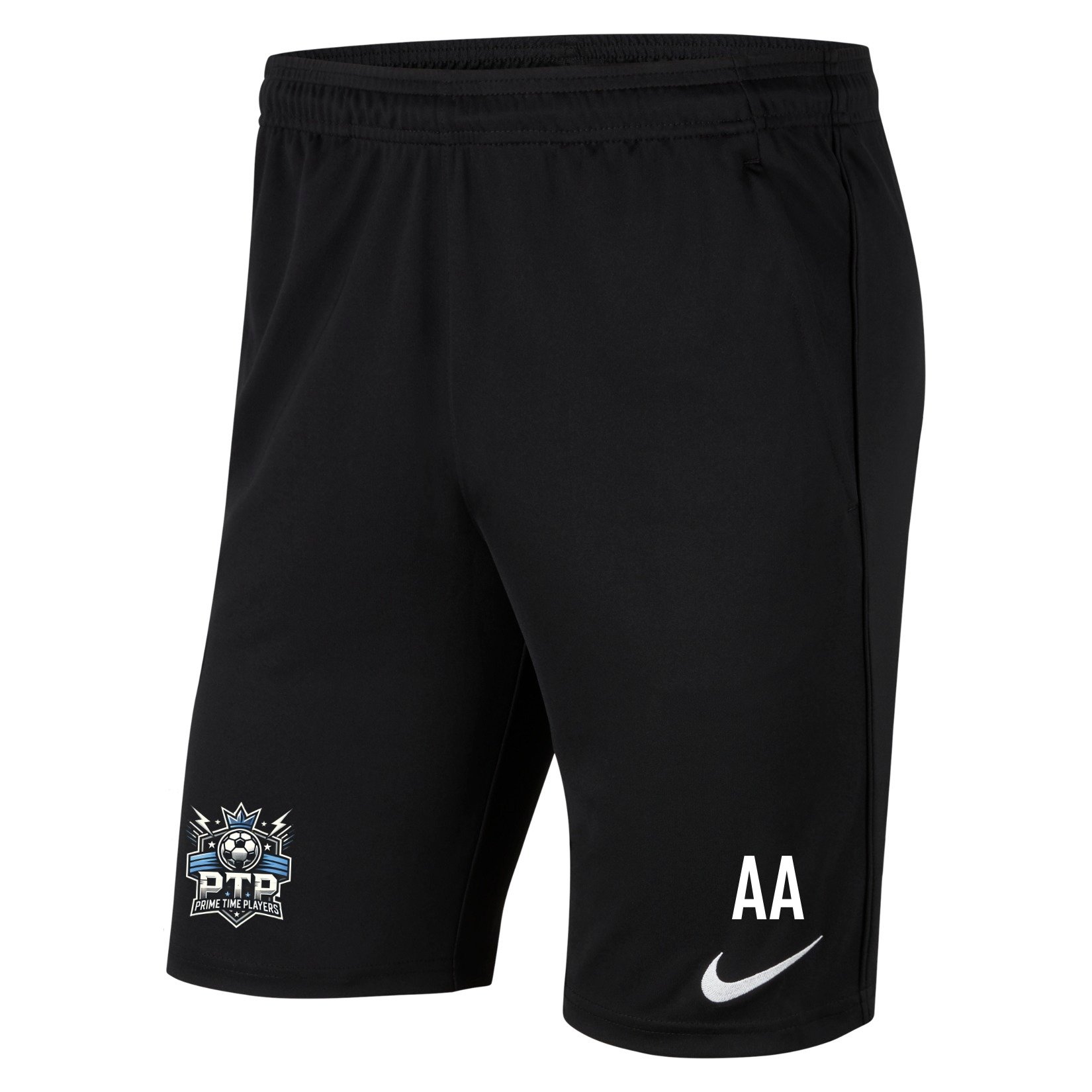 Nike Park 20 Pocketed Shorts (M) - Black/Black/White