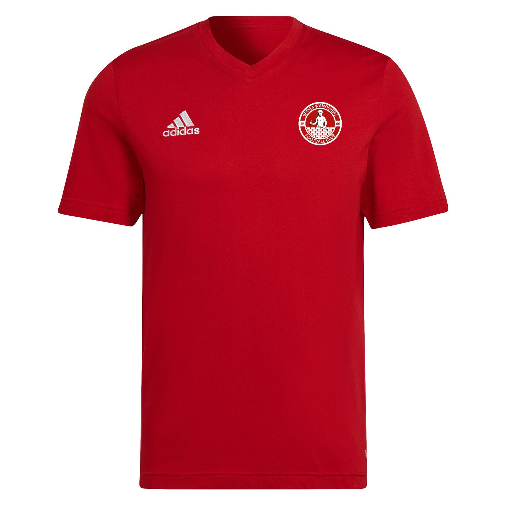 adidas Entrada 22 Tee - Team Power Red