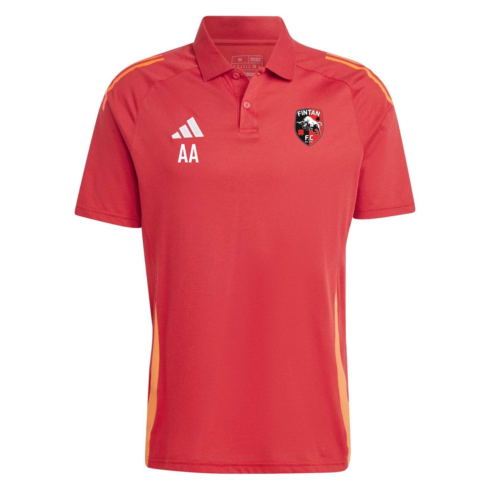 adidas Tiro 24 Competition Polo Shirt - Team power red/apparel solar red/white