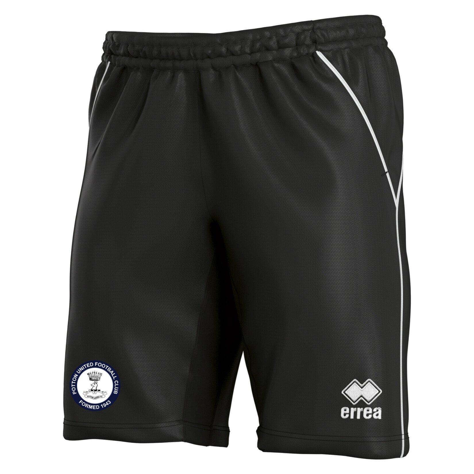Errea Ivan 3.0 Bermuda Shorts - Black/White