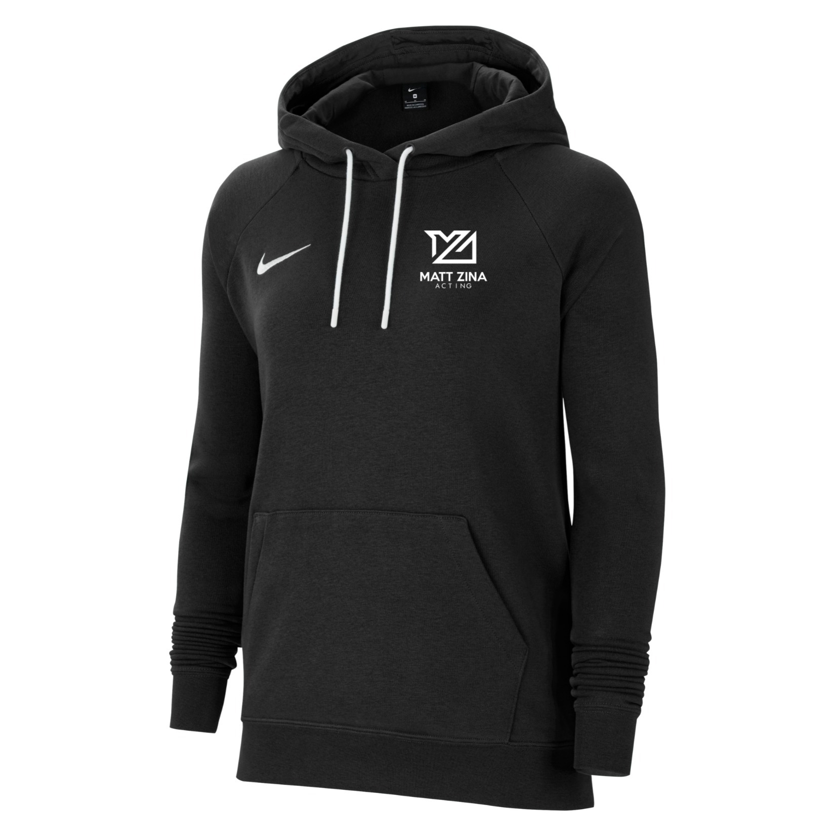 Nike Team Club 20 Hoodie (W) - Black/White/White