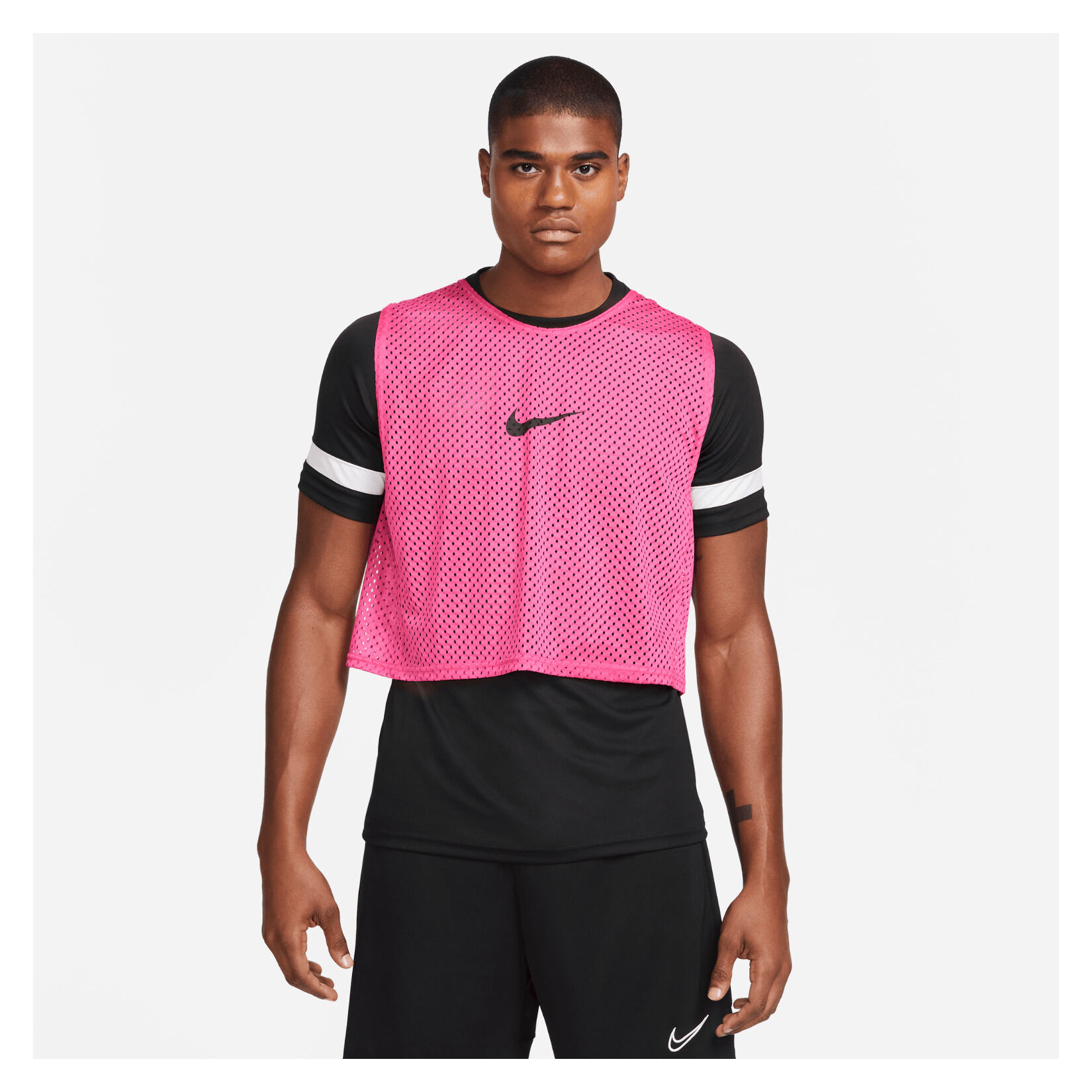 Nike Dri-Fit Park 20 Bib - Vivid Pink/Black