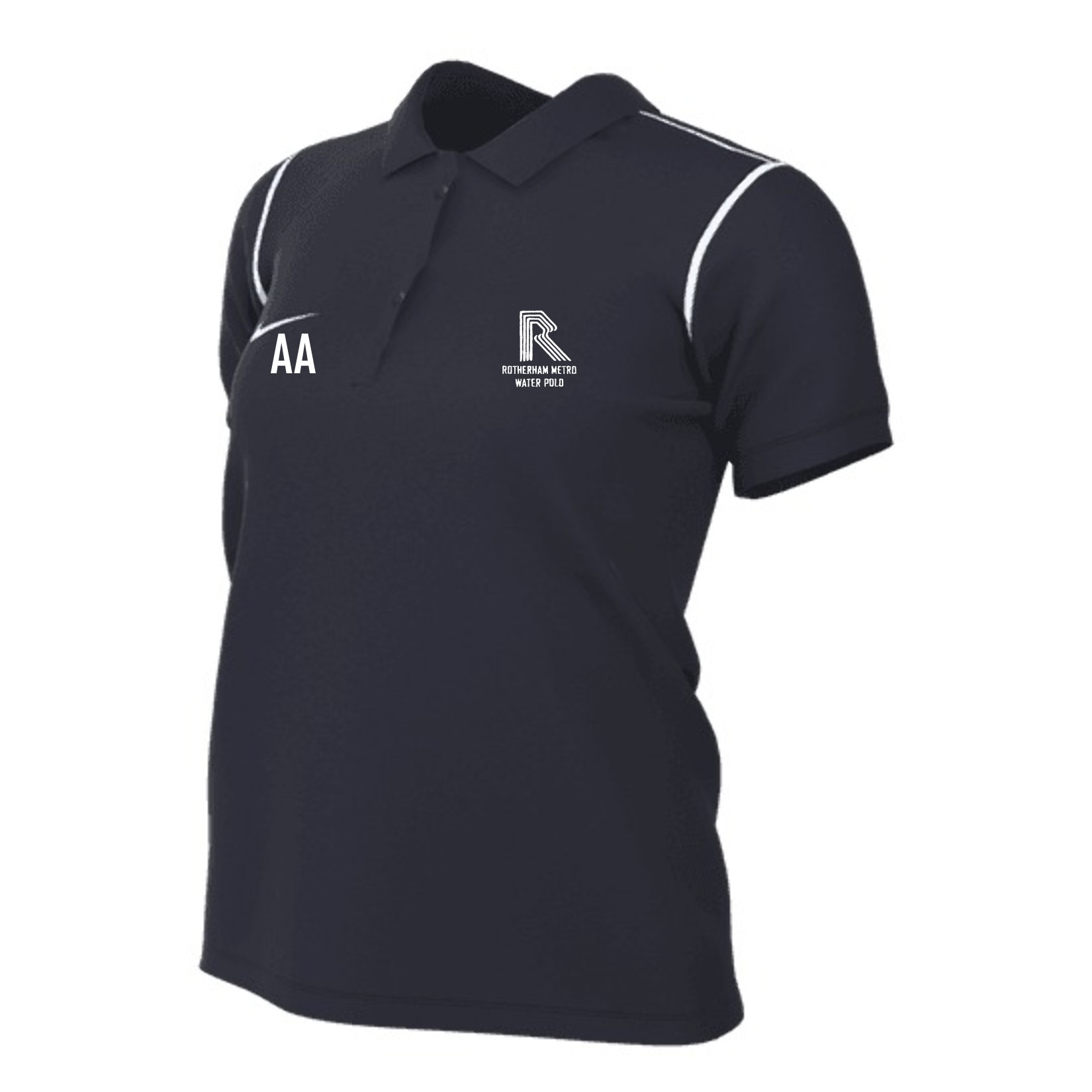 Nike Dri-FIT Park 20 Polo (W) - Obsidian/White/White