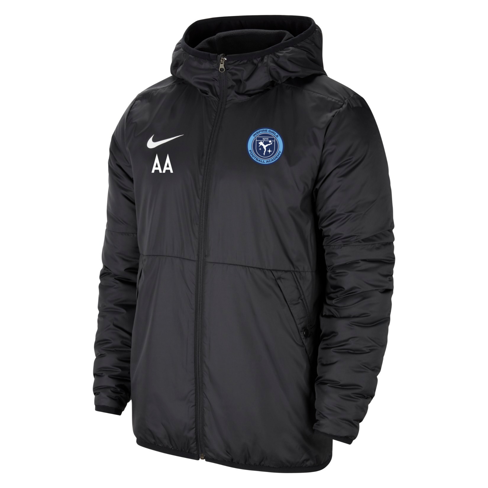 Nike Therma Repel Mens Park Jacket - Black/White