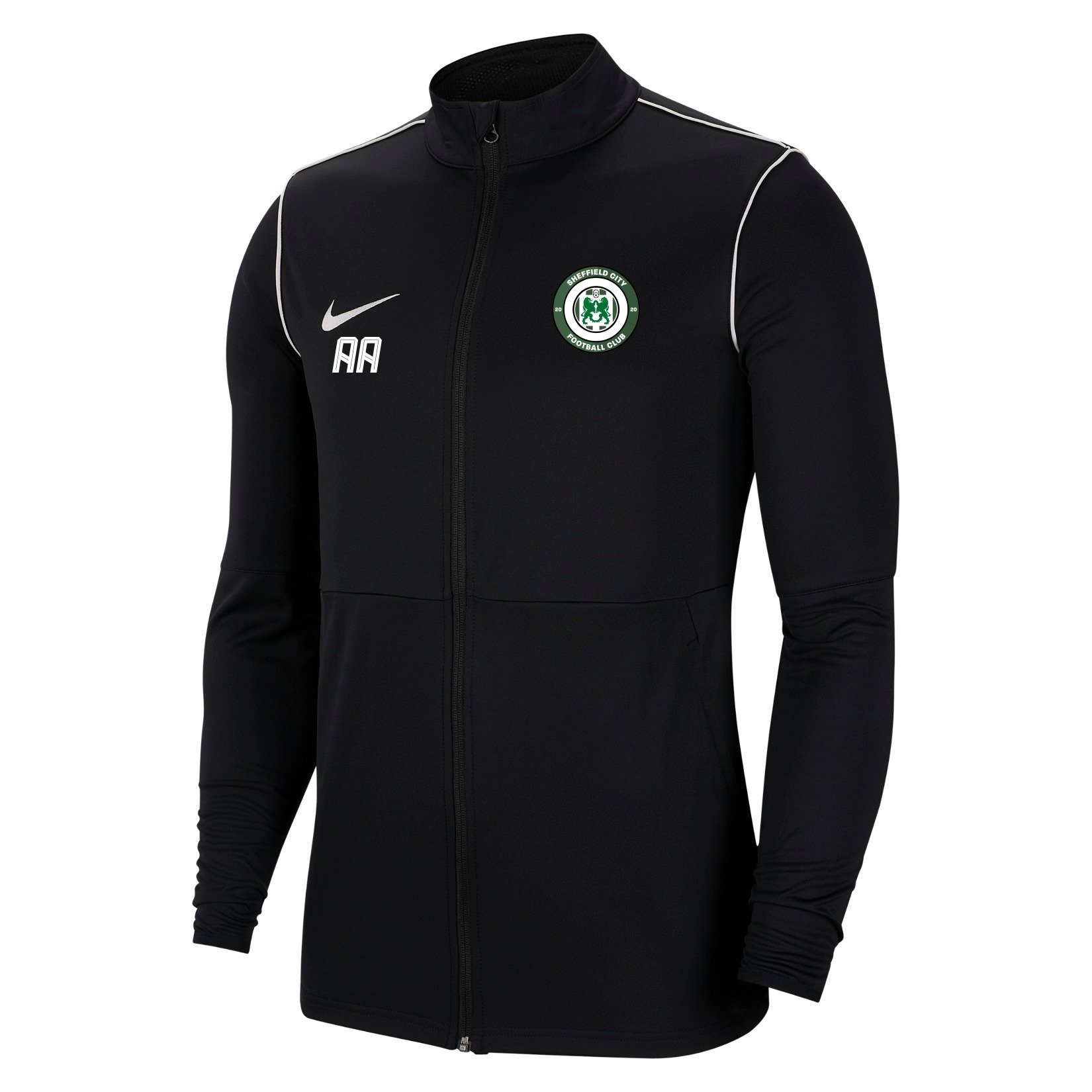 Nike Dri-FIT Park 20 Knitted Track Jacket - Black/White/White