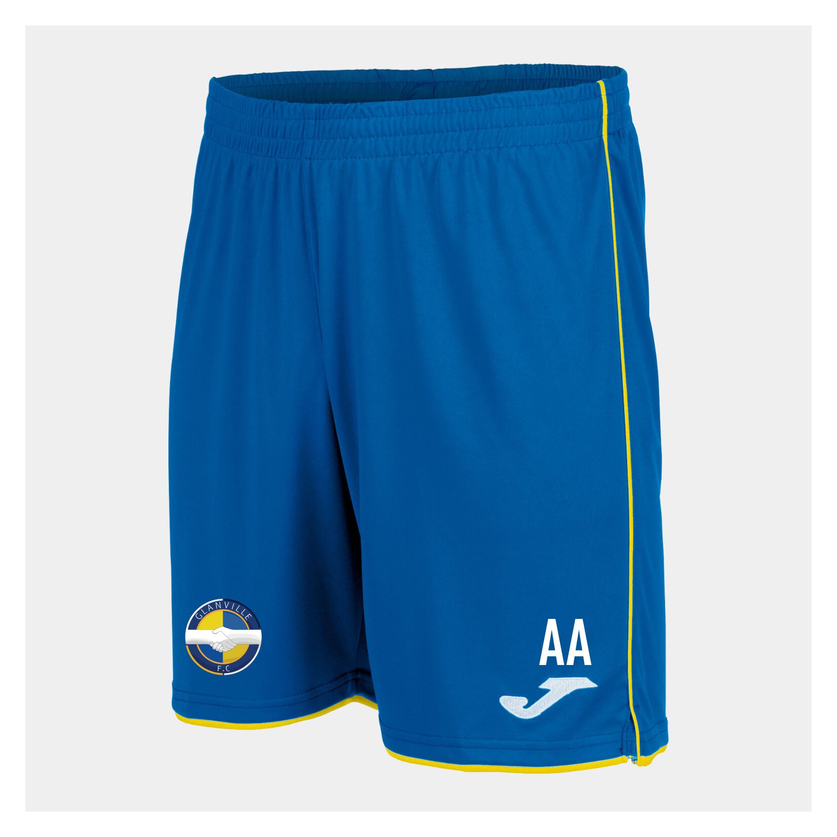 Joma Liga Shorts - Royal/Yellow