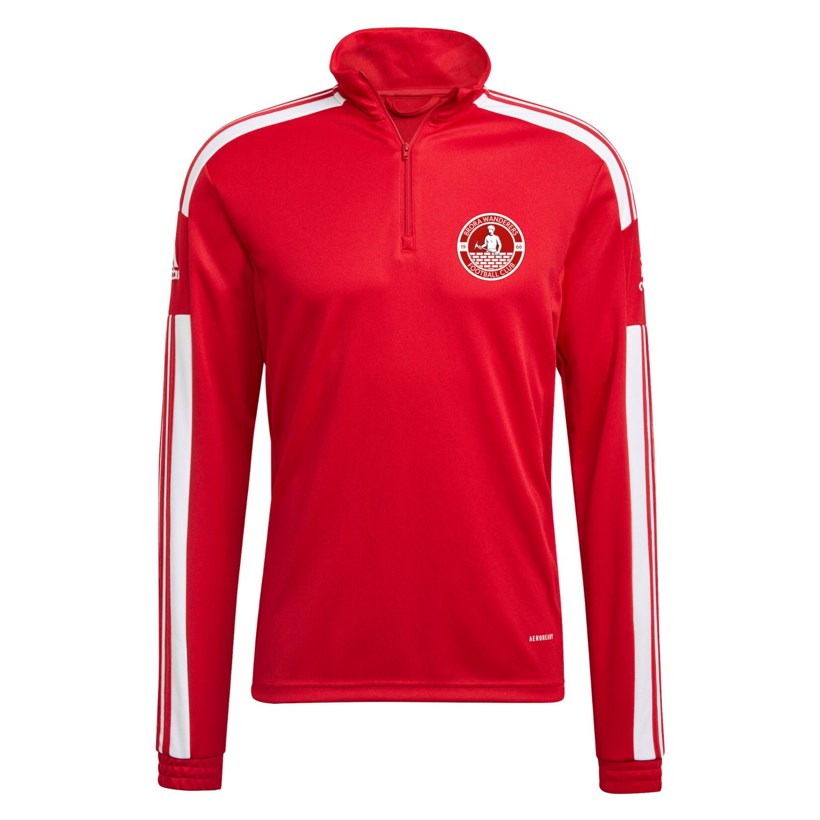 adidas Squadra 21 Midlayer Training Top - Team Power Red/White