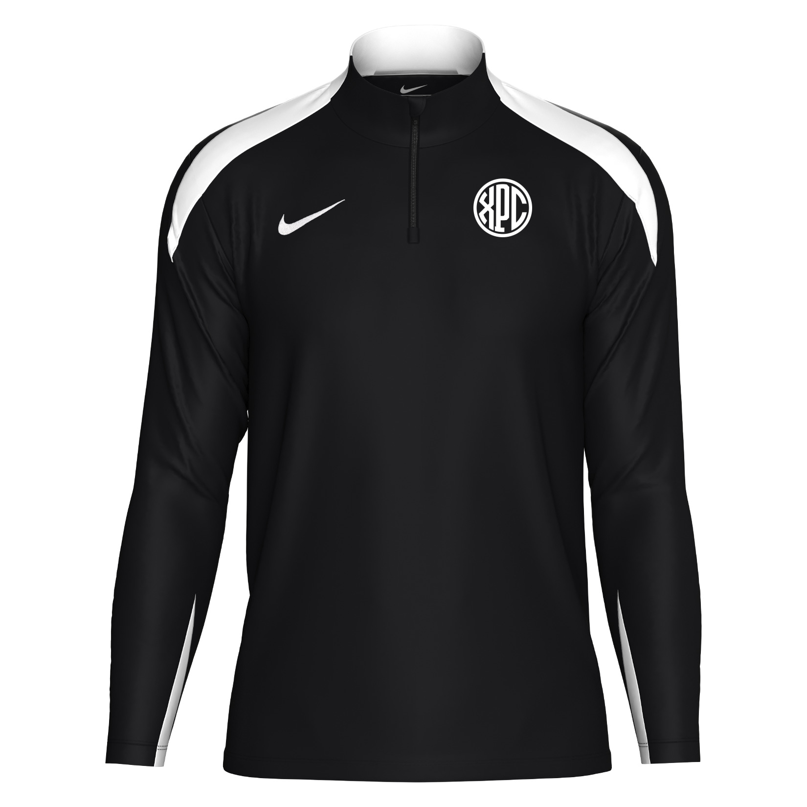 Nike Academy Pro 24 Dri-FIT Drill Top - BLACK/BLACK/WHITE/WHITE