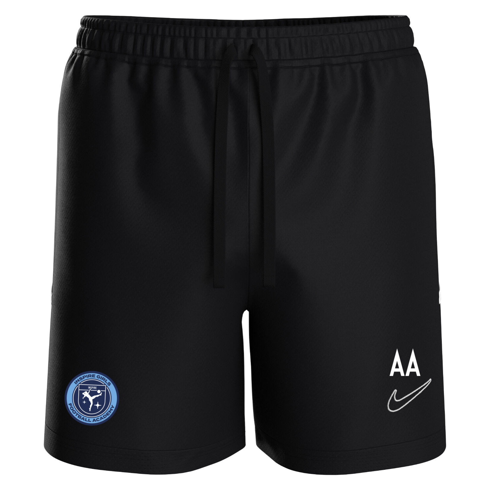 Nike Dri-FIT Academy 25 Shorts - Black/Black/White