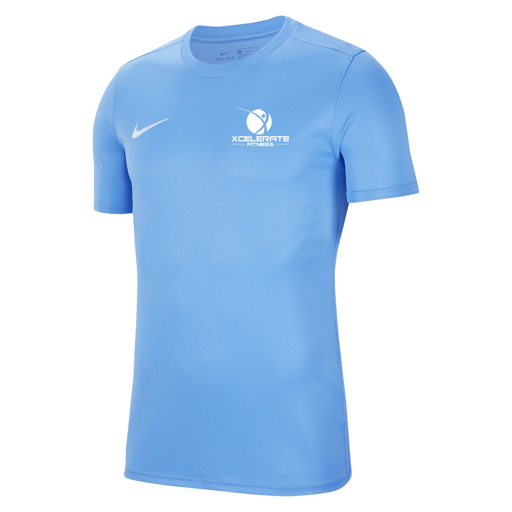 Nike Park VII Dri-FIT Short Sleeve Shirt - University Blue/White