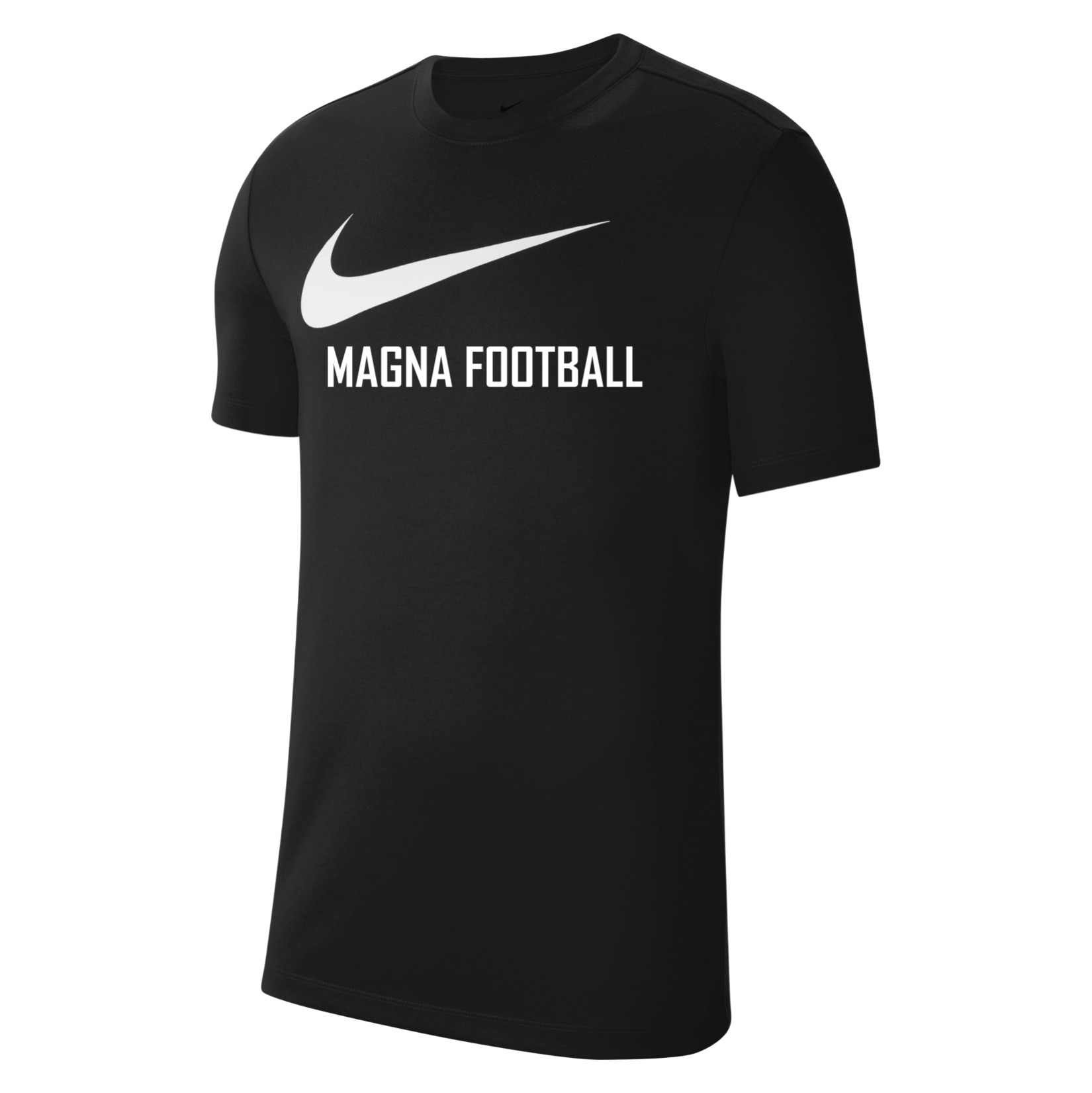Nike Team Club 20 Swoosh Tee (M) - Black/White