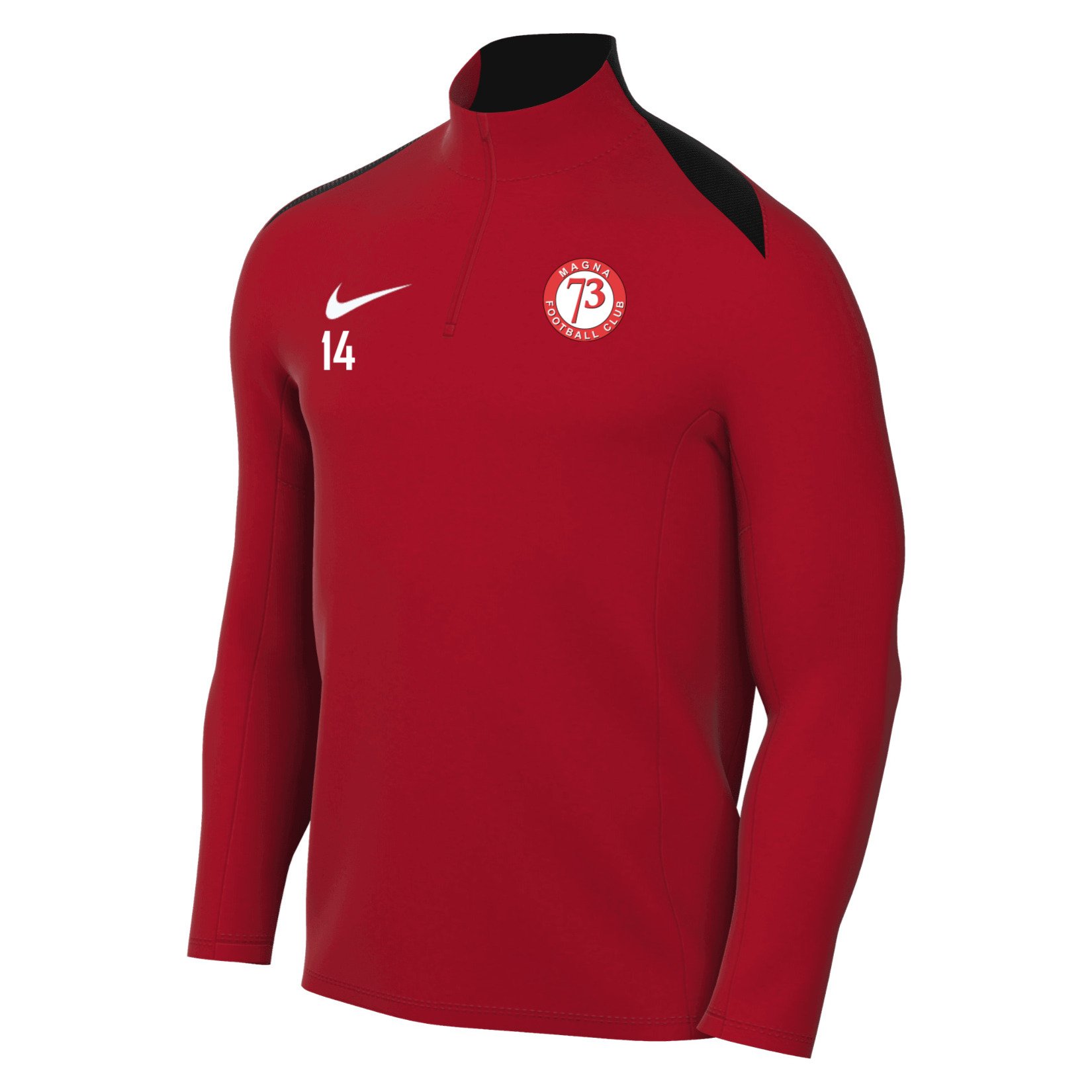 Nike Academy Pro 24 Dri-FIT Drill Top - UNIVERSITY RED/UNIVERSITY RED/WHITE