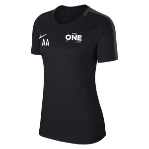 Nike Womens Academy 18 Short Sleeve Top (w) Black-Anthracite-White