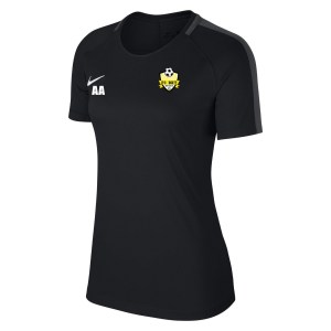 Nike Womens Academy 18 Short Sleeve Top (w) Black-Anthracite-White