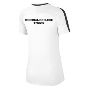 Nike Womens Academy 18 Short Sleeve Top (w) White-Black-Black