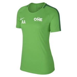 Nike Womens Academy 18 Short Sleeve Top (w) Lt Green Spark-Pine Green-White