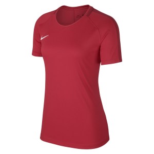 Nike Womens Academy 18 Short Sleeve Top (w) University Red-Gym Red-White