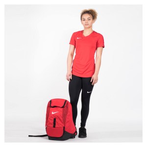 Nike Womens Academy 18 Short Sleeve Top (W) University Red-Gym Red-White