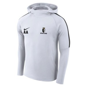 Nike Academy 18 Hoodie White-Black-White-Black