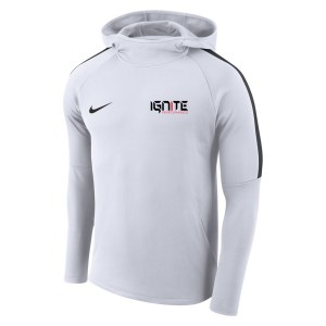 Nike Academy 18 Hoodie White-Black-White-Black