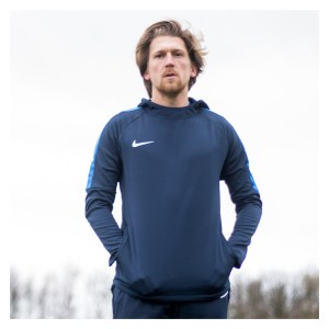 Nike Academy 18 Hoodie Obsidian-Royal Blue-Royal Blue-White