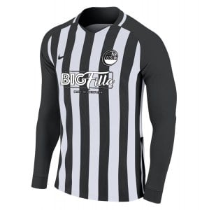 Nike Striped Division III Long Sleeve Football Shirt