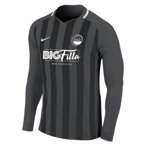 Nike Striped Division III Long Sleeve Football Shirt