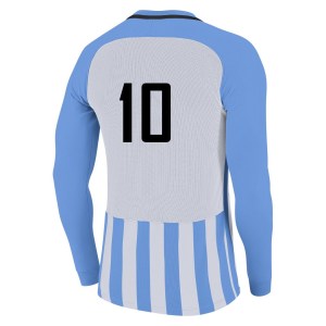 Nike Striped Division III Long Sleeve Football Shirt