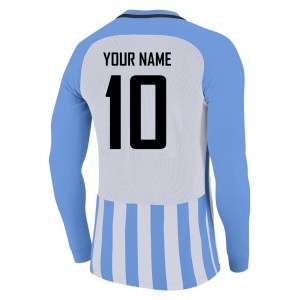 Nike Striped Division III Long Sleeve Football Shirt