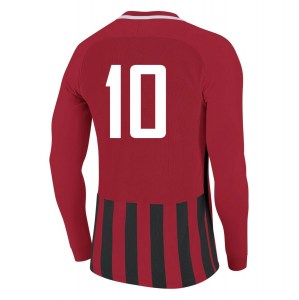 Nike Striped Division III Long Sleeve Football Shirt