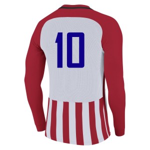 Nike Striped Division III Long Sleeve Football Shirt