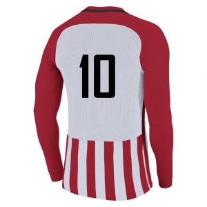 Nike Striped Division III Long Sleeve Football Shirt