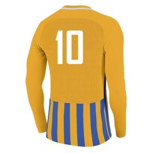 Nike Striped Division III Long Sleeve Football Shirt