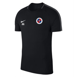 Nike Academy 18 Short Sleeve Top (m) Black-Anthracite-White