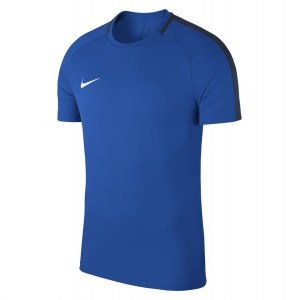 Nike Academy 18 Short Sleeve Top (M) Royal Blue-Obsidian-White