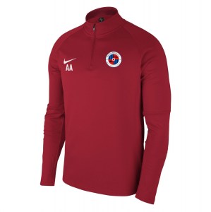 Nike Academy 18 Midlayer Top (m) University Red-Gym Red-White