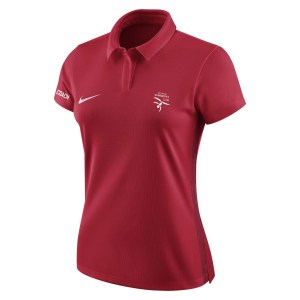 Nike Womens Academy 18 Performance Polo (w) University Red-Gym Red-White