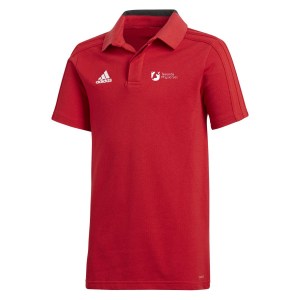 Adidas Condivo 18 Cotton Polo Power Red-Black-White