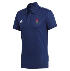 Adidas Core 18 Polo Dark Blue-White